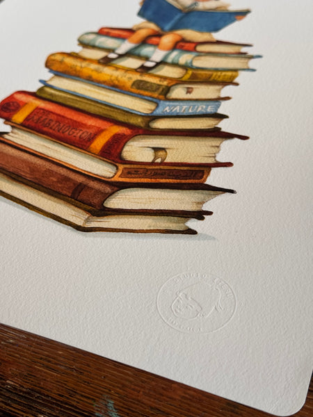 Stack of books
